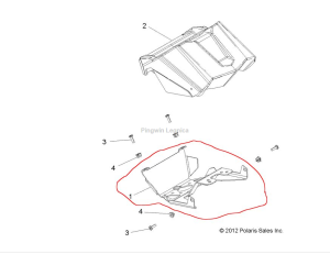 Uchwyt licznika Polaris Sportsman 5256510-067
