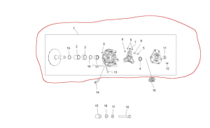 Wariator ASM-Drive Clutch Basic ebs 1323063