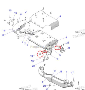 Guma wydechu Polaris 5417363  HD wzmacniana
