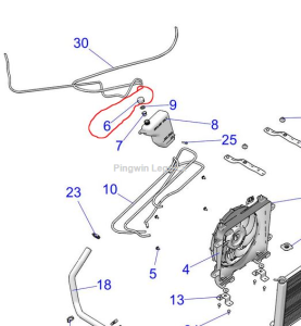 Korek naczynia wyrównującego  Polaris 5437635