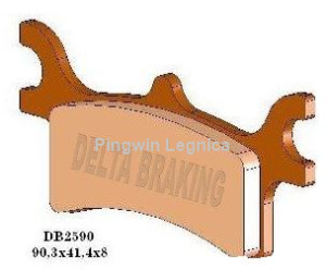 Klocki Delta Polaris 500 570 tył DB2590 i inne