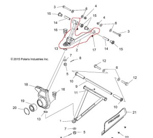 Wahacz polaris Sportsman 570 SP 1020528-067