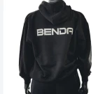 Bluza BENDA czarna z kapturem S