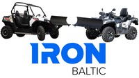 Pług śnieżny IRON BALTIC przedni, szybki montaż